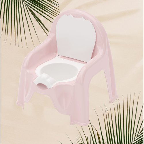 Горшок-стульчик ПМ М1528 розовый (6)
