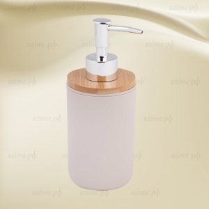 Дозатор для жидкого мыла ПМ М8059 Бамбук бежевый (20)
