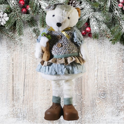 Декоративная игрушка AZ2024-60 Медведи BR30AB 80/75см (6)