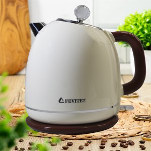 Чайник электрический F2-А1701 Fevitez 1.7 л бежевый  1350-1800W (12)
