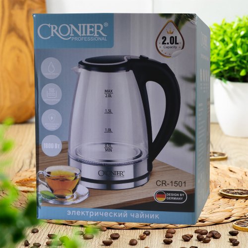 Чайник электрический CR-1501 2,0л 1800W  (12)