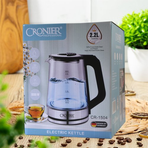 Чайник электрический CRONIER CR-1504  2.2л 1800W (12)