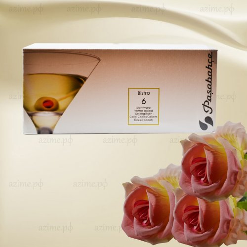 Набор бокалов 6 штук 44410B Бистро 190мл мартини (4)