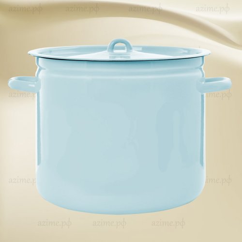 Кастрюля ЭТ-711077 голубая 12.0 л (2)