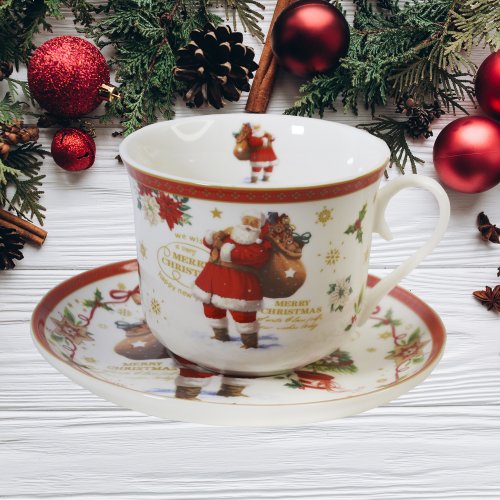 Чайная пара AZ2024-702 2 предмета 400мл K7141-808 (36)