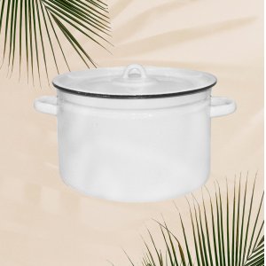 Кастрюля 7,0л 2с18 с без/декора  (2)