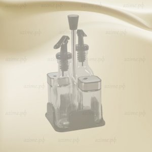 Набор соусников с дозатором 4пр.YC-3509 стекло (24)