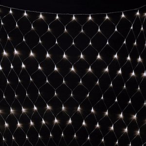 Гирлянда LED AZ2022-245 сетка 3*2м пр.прозрачный 480л цв.белый (60)