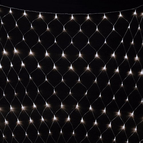 Гирлянда LED AZ2022-245 сетка 3*2м пр.прозрачный 480л цв.белый (60)