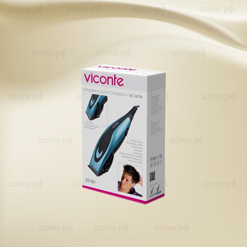 Машинка для стрижки VC-1474 серебро 20W (12)