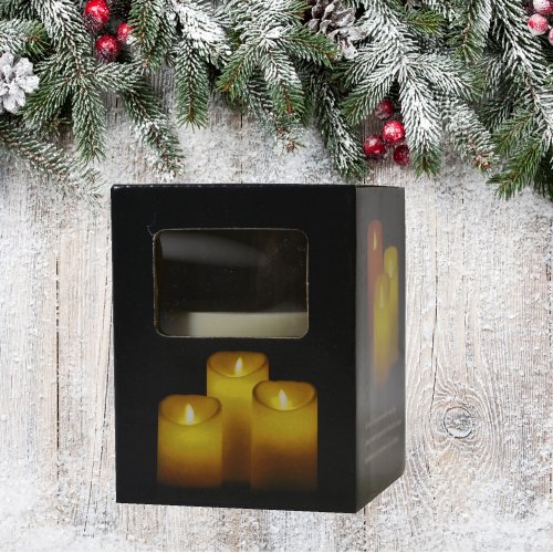 Свеча LED AZ2024-332 с гирляндой 10см (150)