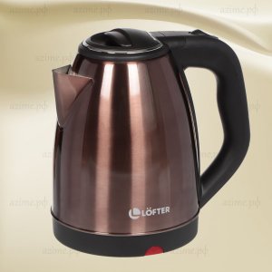 Чайник электрический Lofter 320254 Н3 шоколадный 1.8л 1500 Вт металл (12)