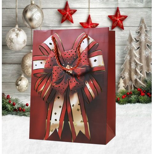 Пакет Новогодний AZ2025-205 18*24*8.5см (240)