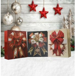 Пакет Новогодний AZ2025-206 26*32*10см (240)