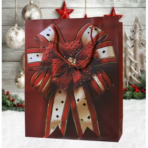 Пакет Новогодний AZ2025-206 26*32*10см (240)