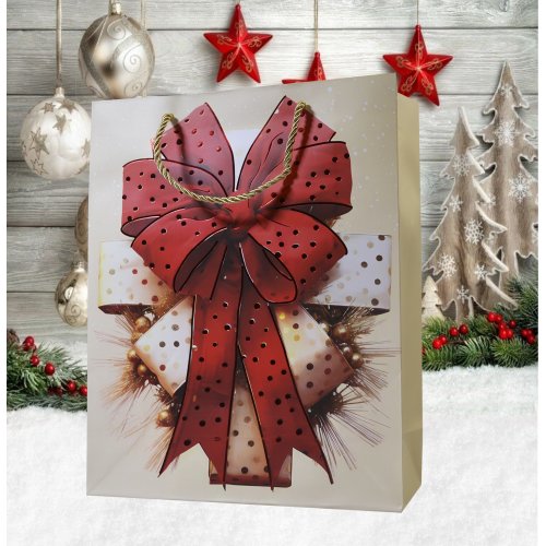 Пакет Новогодний AZ2025-206 26*32*10см (240)