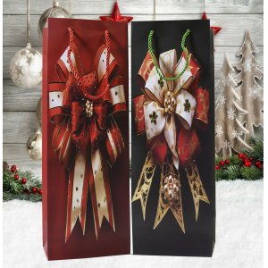 Пакет Новогодний AZ2025-208 12*35*9см  (720)