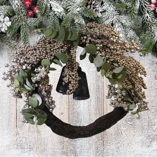 Новогодний декор AZ2024-281 Венок CS24-S654 d40см (24)
