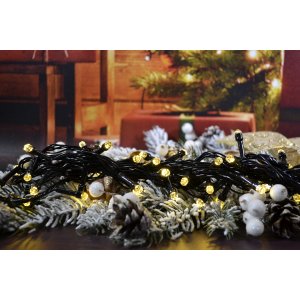 Гирлянда LED AZ2022-162 5м 100л пр.чёрный цв.тёплый (100)