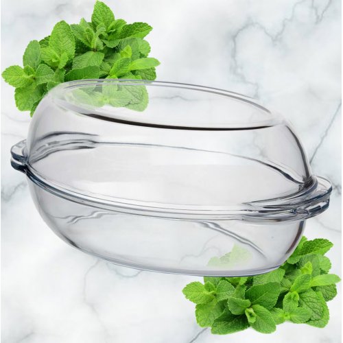 Форма для запекания 59022 овальная 2.25л  утятница (4)