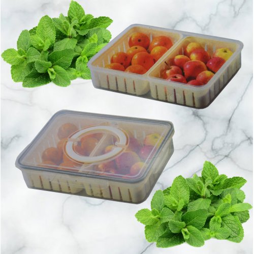Органайзер для продуктв AZ2024-1157 2-х секц.(24)