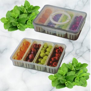 Органайзер для продуктв AZ2024-1159 4-х секц.(24)