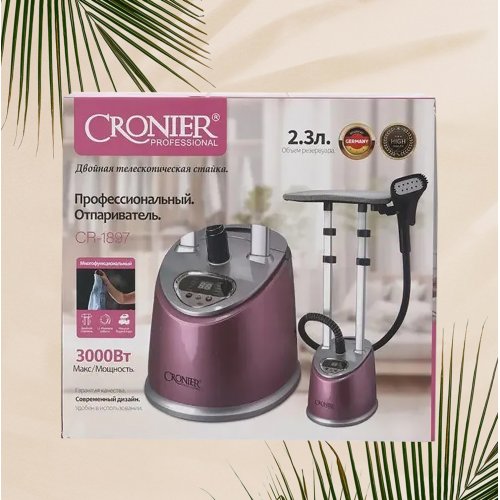 Отпариватель  CRONIER CR-1897 розовый  (2)