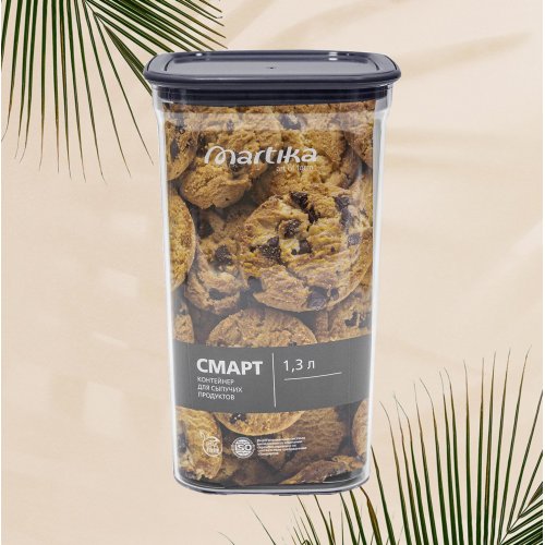 Контейнер ПМ С414БЕЛ Смарт 1,3л белый (16)