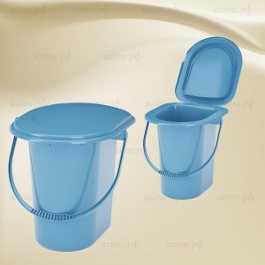 Ведро - туалет ПМ М1316 18.0л голубой (10)