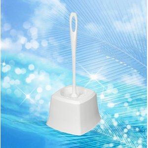 Комплект WC ПМ 221303121/03 "Tule" квадратный светло-серый (25)