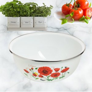 Миска ЭТ-75007 "Красные маки" 2.5 л (14)