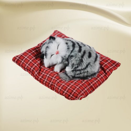 Кошечка на подушке спит  (30*200)