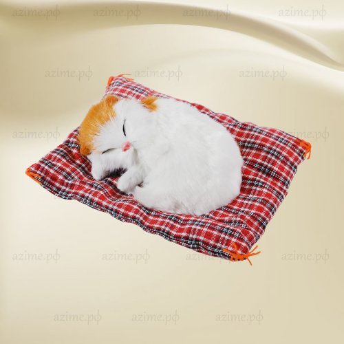 Кошечка на подушке спит  (30*200)