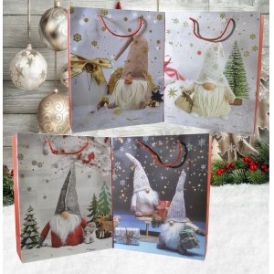 Пакет Новогодний AZ2024-504 26*32*10см (240)