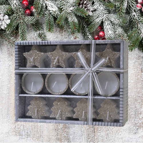 Свеча ароматизированная AZ2025-201 набор 12 штук  (72)