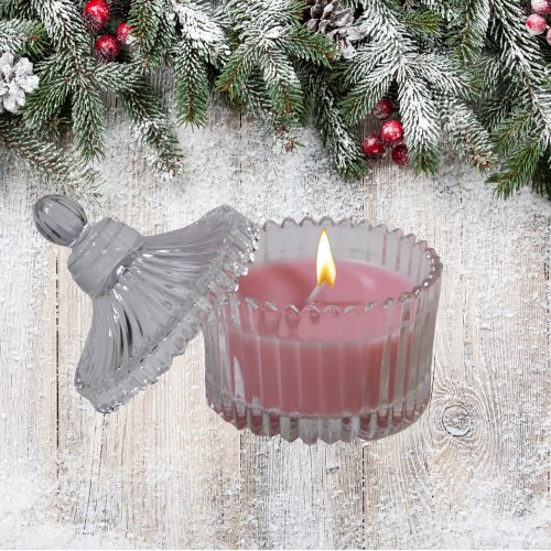 Свеча ароматизированная AZ2025-202 h9*7см  (72)