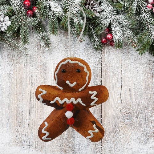 Сувенир подвесной AZ2024-208 h13*10см Печенька  (180)