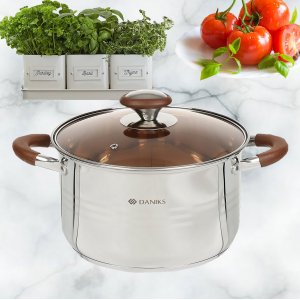 Кастрюля нерж GS-01415-22CA Веллингтон 5.0л 397631 (6)