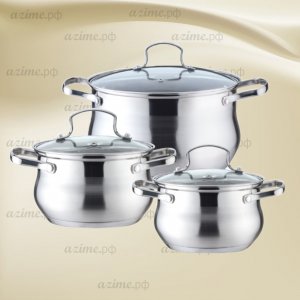 Набор посуды KL-4209 6пр.из нержавеющей стали (4)