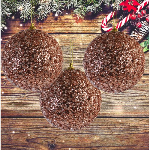 Набор ёлочных игрушек AZ2024-254 набор 3 штуки  JS24023 (98)