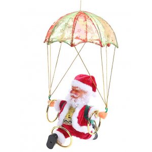 Дед Мороз AZ2021-419 на парашюте Циркач музыкальный (36)