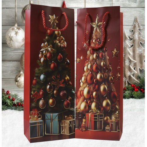 Пакет Новогодний AZ2025-219 12*35*9см  (720)