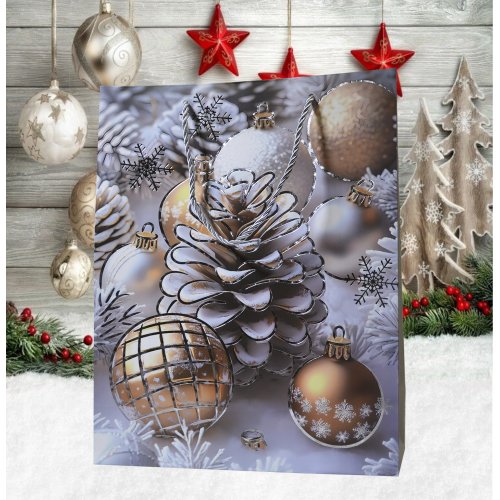 Пакет Новогодний AZ2025-223  26*32*10см  (240)