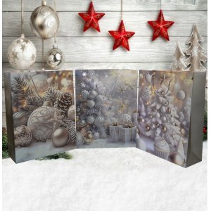 Пакет Новогодний AZ2025-224  31*40*12см  (180)