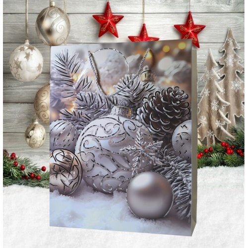 Пакет Новогодний AZ2025-224  31*40*12см  (180)