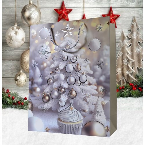 Пакет Новогодний AZ2025-224  31*40*12см  (180)