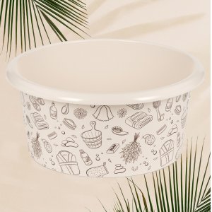 Таз ПМ М2554''Русская банька''10.0л (10)