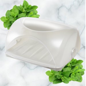 Хлебница С840СЕР Грана серая (4)