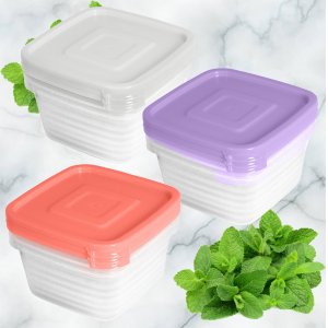 Набор контейнеров ПМ д/СВЧ С215''Унико'0.45л 3шт.