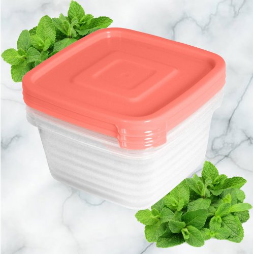 Набор контейнеров ПМ д/СВЧ С215''Унико'0.45л 3шт.